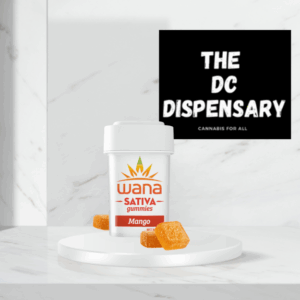 Sativa Mango: Wana Sativa Mango THC Gummies from The DC Dispensary – premium cannabis edibles Washington DC