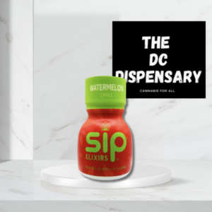 Sip Elixirs microdose THC drink shot bottle at The DC Dispensary