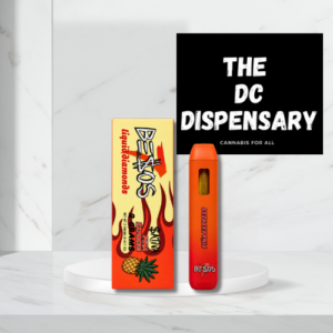 Besos Pina Express 2g Sativa disposable vape at The DC Dispensary