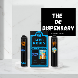 Cookies Dual Chamber Blue Suede x Dying Dreaming 2g disposable vape at The DC Dispensary