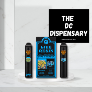 Cookies Dual Chamber Hollywood x Blue Razz 2g disposable vape at The DC Dispensary