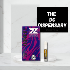 Friendly Farms Seven Leaves 1g live resin cartridge at The DC Dispensary