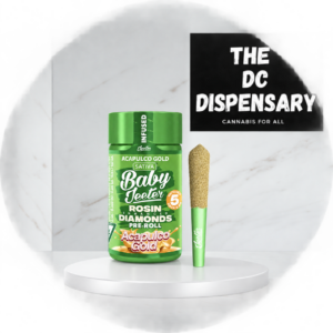 Baby Jeeter Acapulco Gold – 5-Pack Infused Pre-Rolls (2.5g)