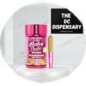 Baby Jeeter Pink Lemon – 5-Pack Infused Pre-Rolls (2.5g)